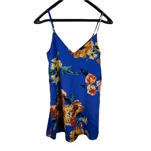 Lulus Small Floral Spaghetti Strap Sleeveless‎ Shirt